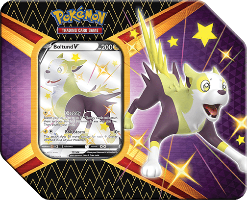 Pokemon TCG: Shining Fates Tin - Boltund (5 x booster)