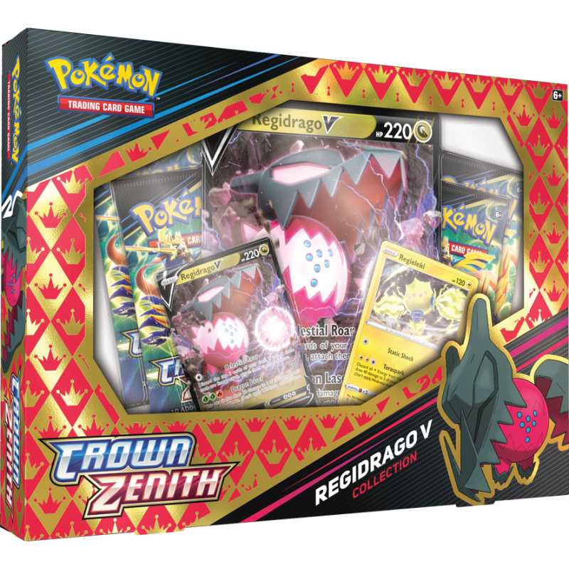 Pokemon TCG: Crown Zenith - V Box - Regidrago