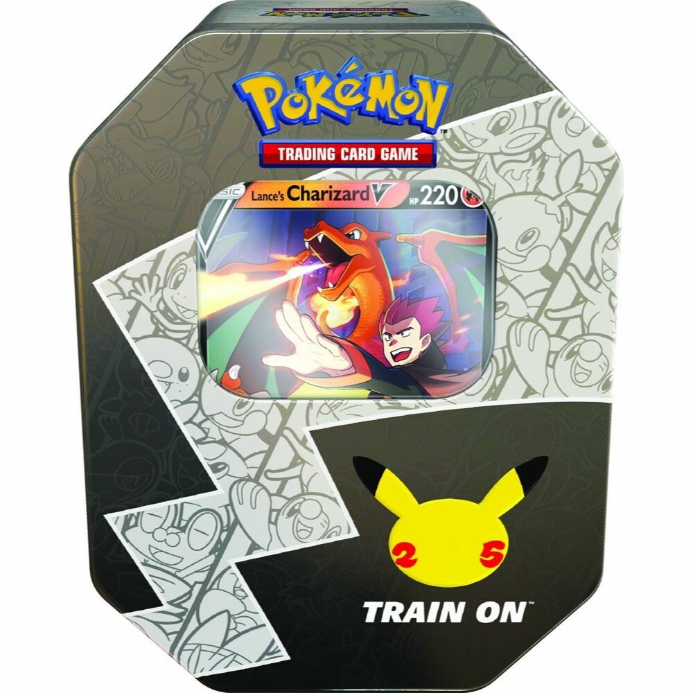 Pokemon TCG: Celebrations Tin - Lance’s Charizard