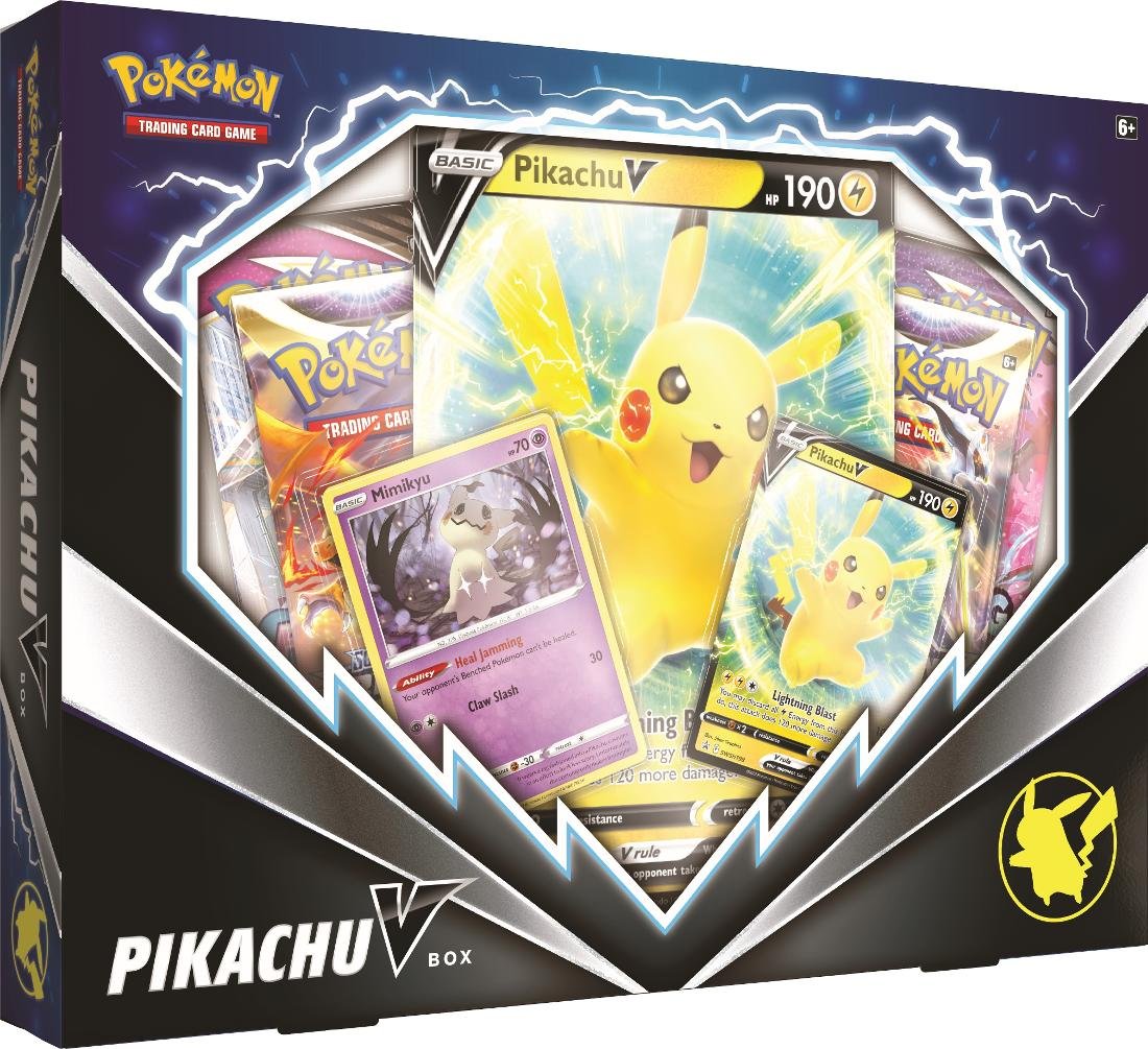 Pokemon TCG: Pikachu V Box