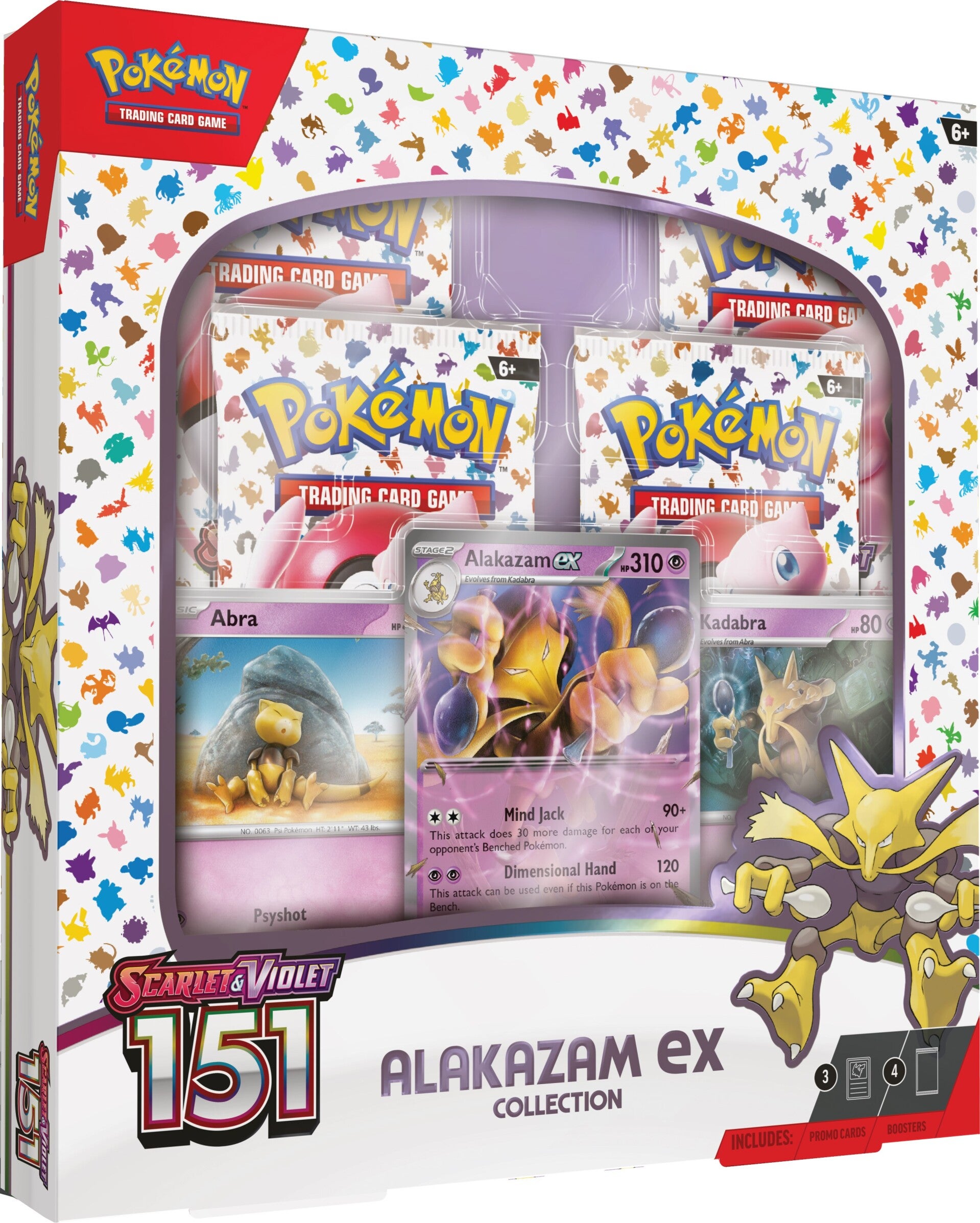 Pokemon TCG: Scarlet & Violet 151 - Alakazam ex Collection box