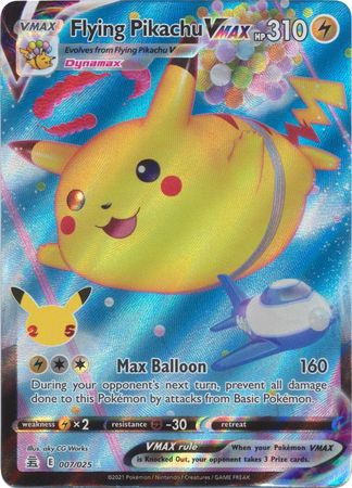 Celebrations - 007/025 - Flying Pikachu VMAX