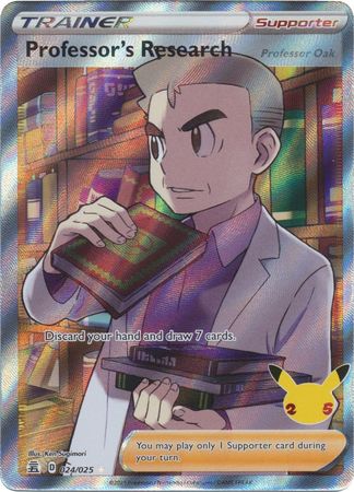 Celebrations - 024/025 - Professor's Research (Professor Oak)