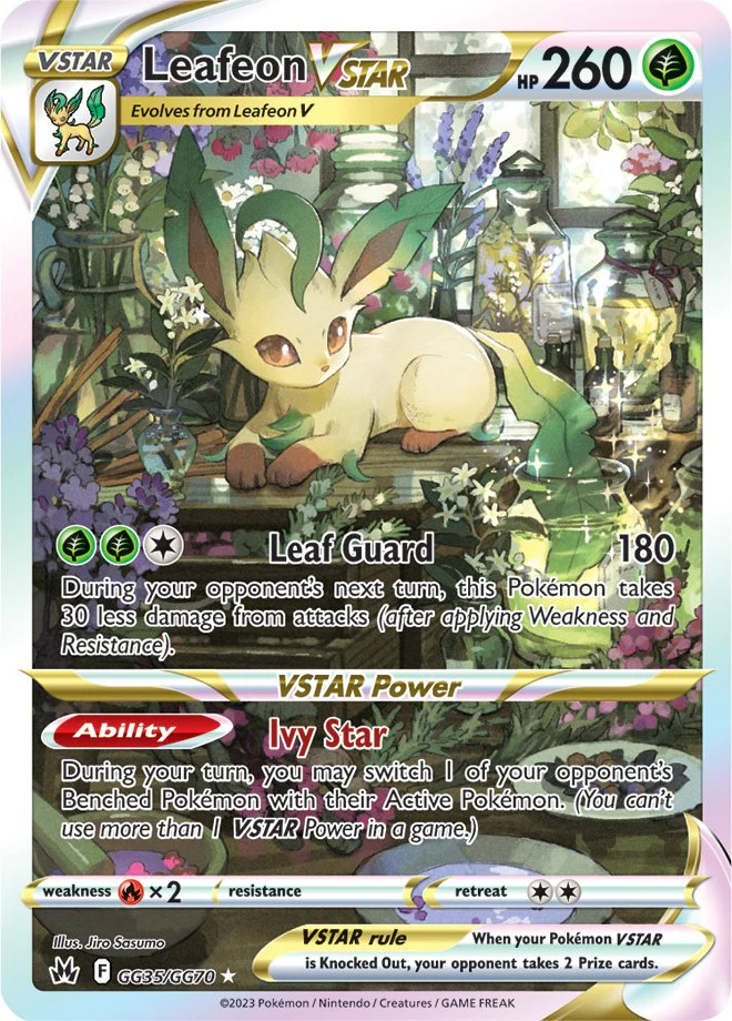 Crown Zenith - GG35/GG70 - Leafeon VSTAR
