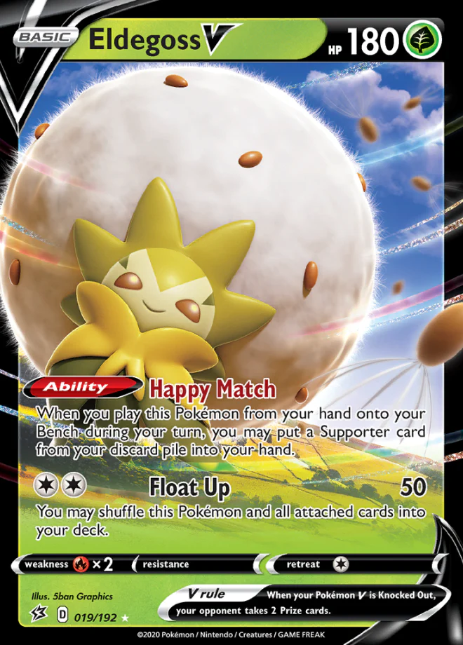 Rebel Clash - 019/192 - Eldegoss V