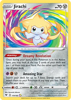 Vivid Voltage - 119/185 - Jirachi (Amazing)