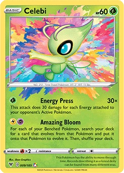 Vivid Voltage - 009/185 - Celebi (Amazing)