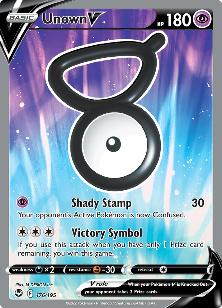 Silver Tempest - 176/195 - Unown V