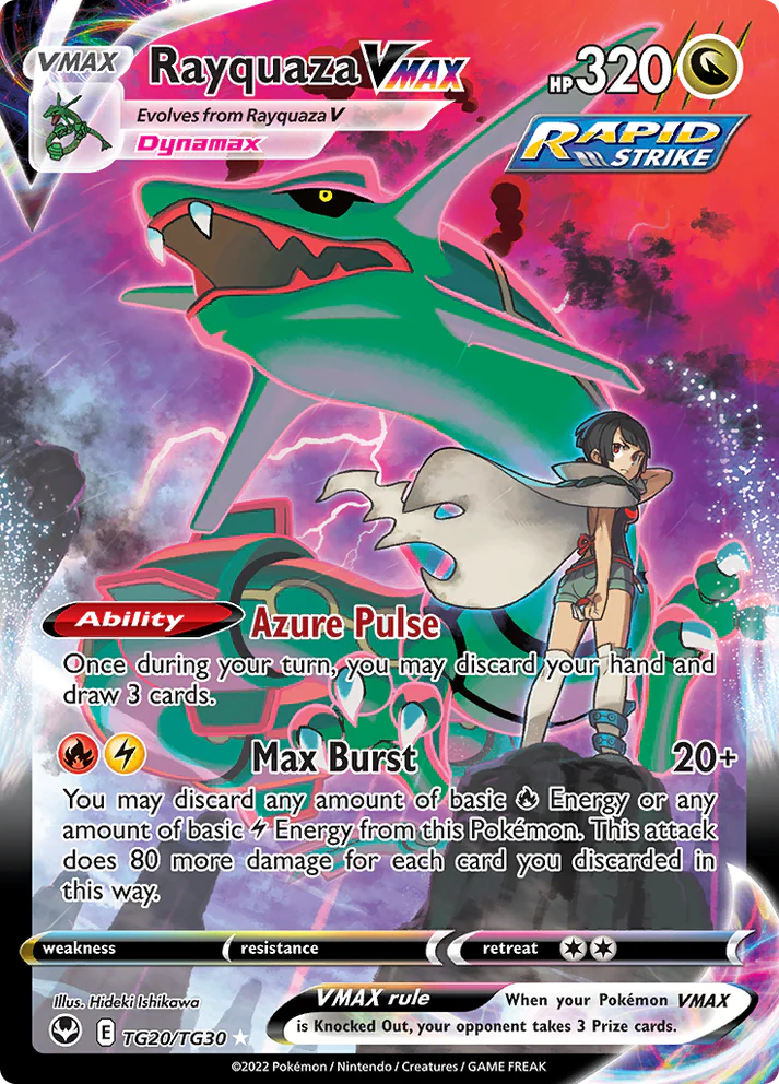 Silver Tempest - TG20/TG30 - Rayquaza VMAX