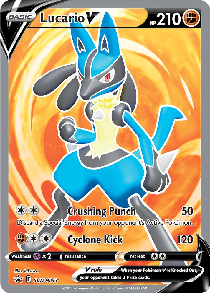 Sword & Shield Promos - SWSH213 - Lucario V