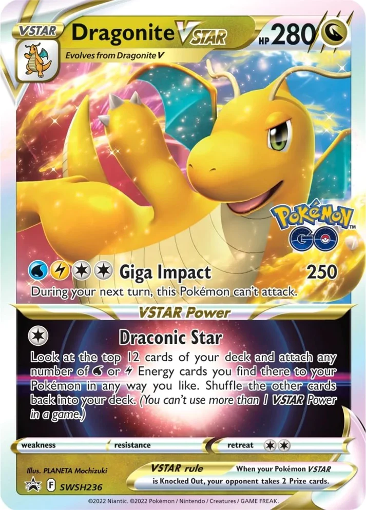 Sword & Shield Promos - SWSH236 - Dragonite VSTAR