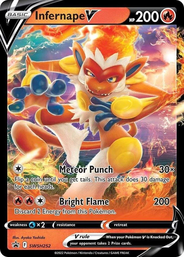 Sword & Shield Promos - SWSH252 - Infernape V