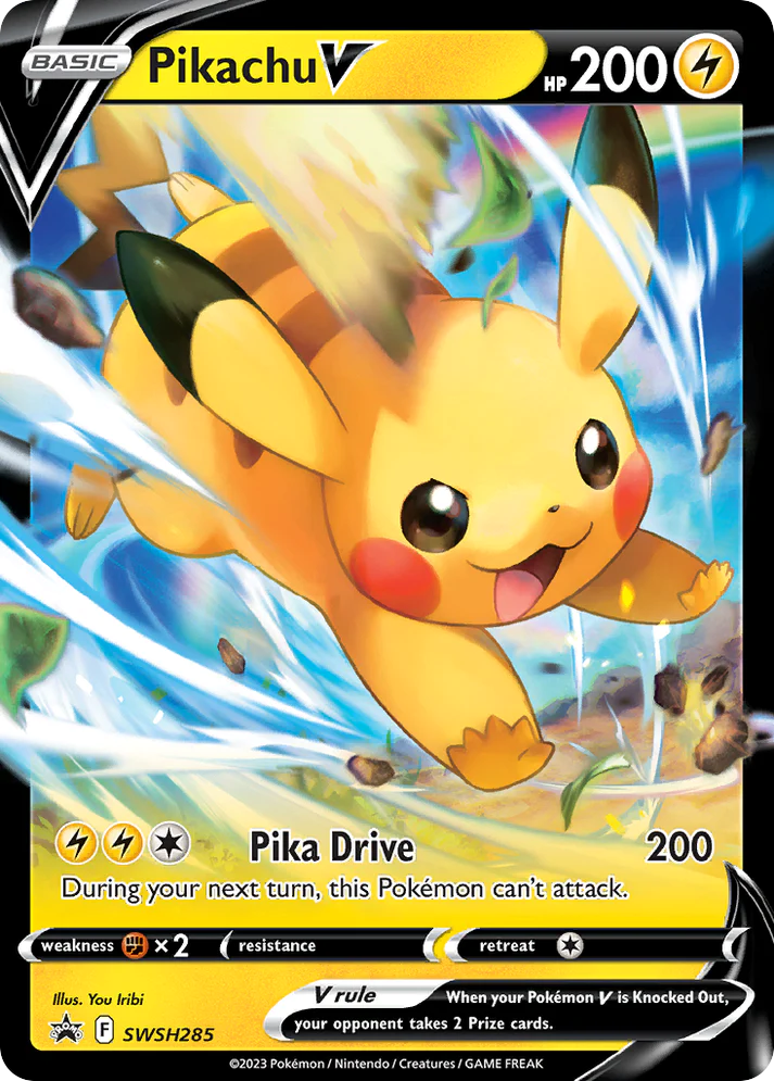 Sword & Shield Promos - SWSH285 - Pikachu V
