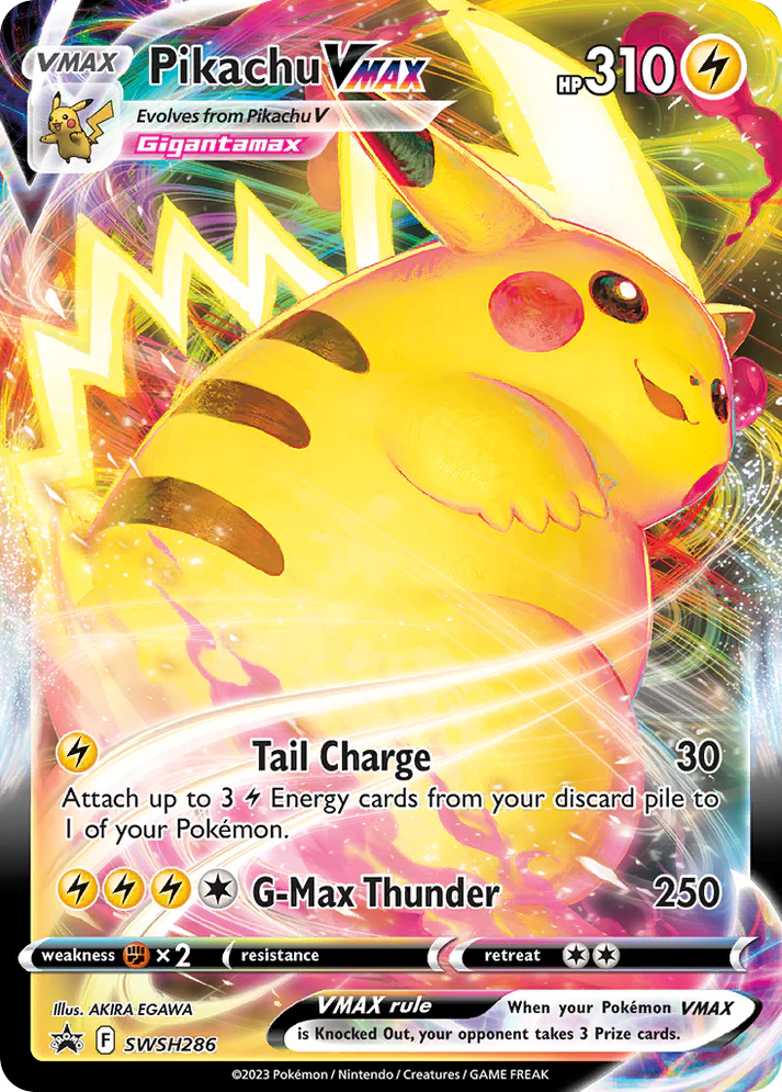 Sword & Shield Promos - SWSH286 - Pikachu VMAX