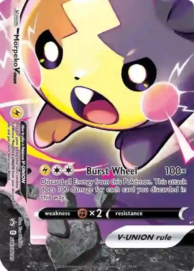 Sword & Shield Promos - SWSH289 - Morpeko V-Union