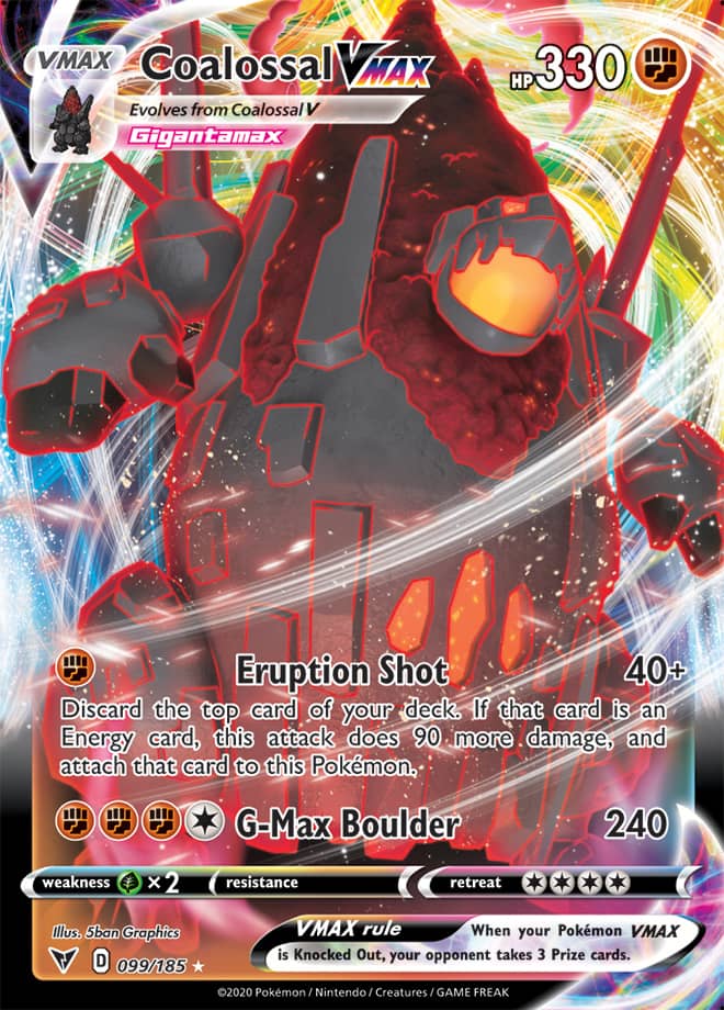 Vivid Voltage - 099/185 - Coalossal VMAX