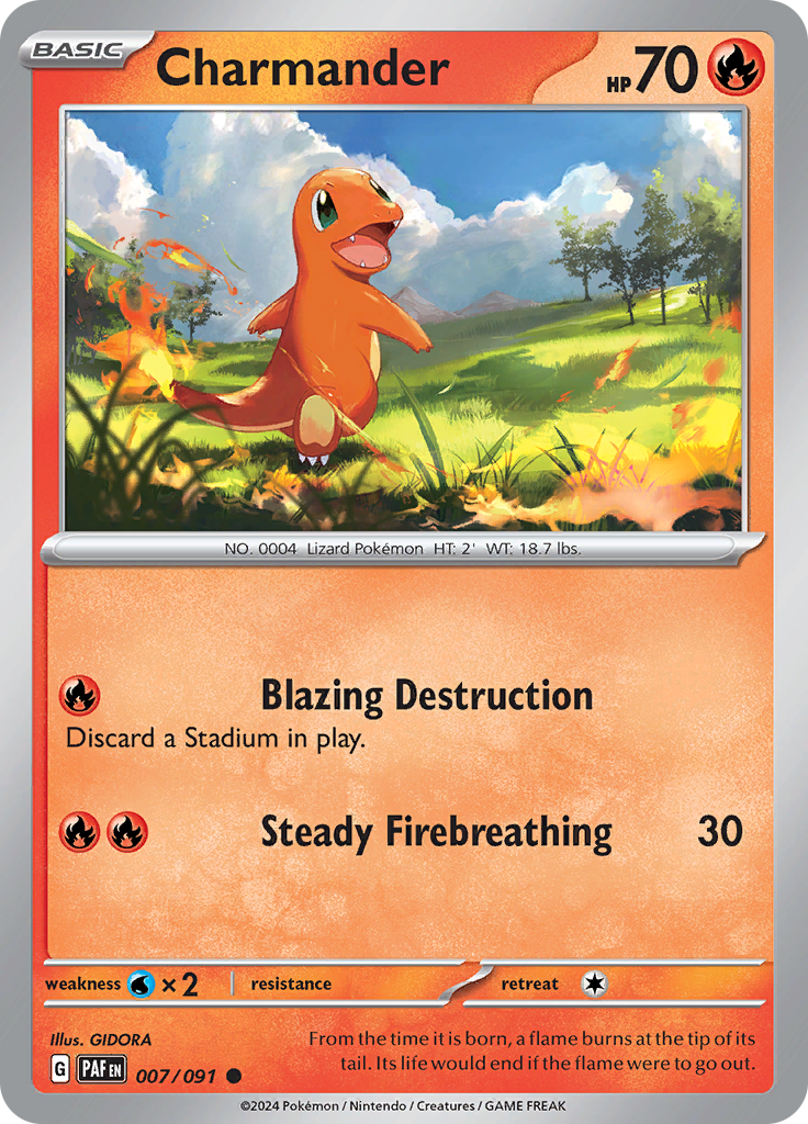 Paldean Fates - 007/091 - Charmander
