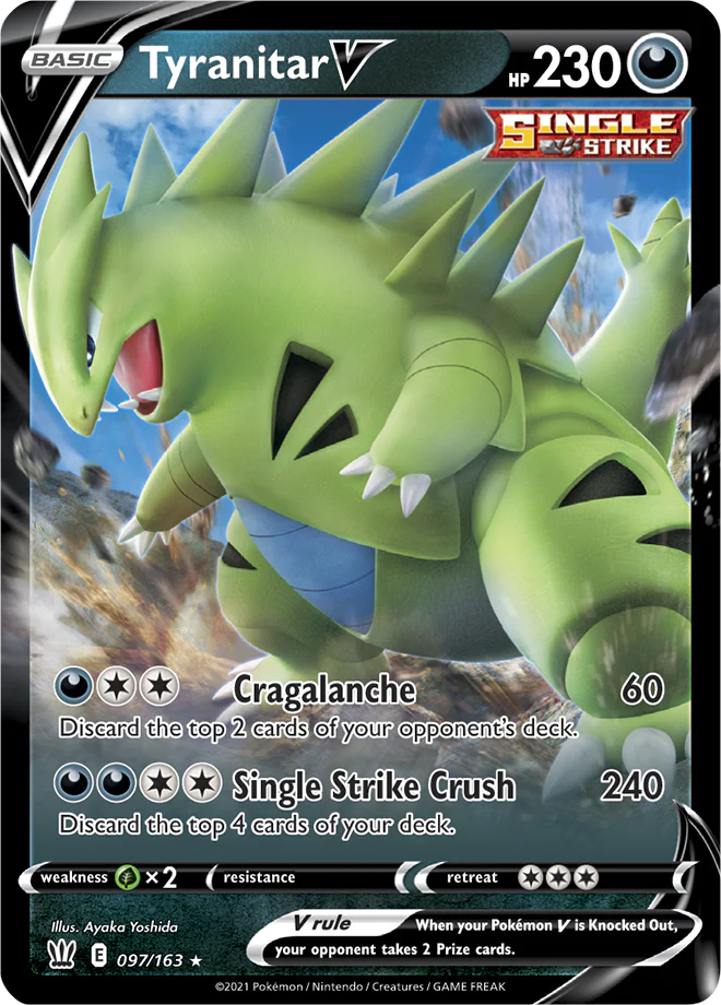 Battle Styles - 097/163 - Tyranitar V