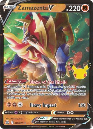 Celebrations - 018/025 - Zamazenta V