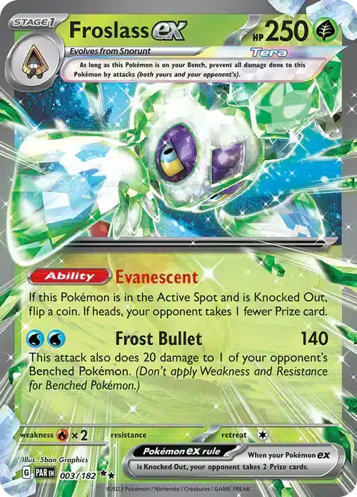 Paradox Rift - 003/182 - Froslass ex