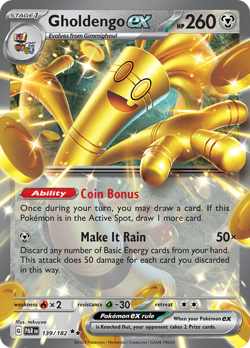 Paradox Rift - 139/182 - Gholdengo ex