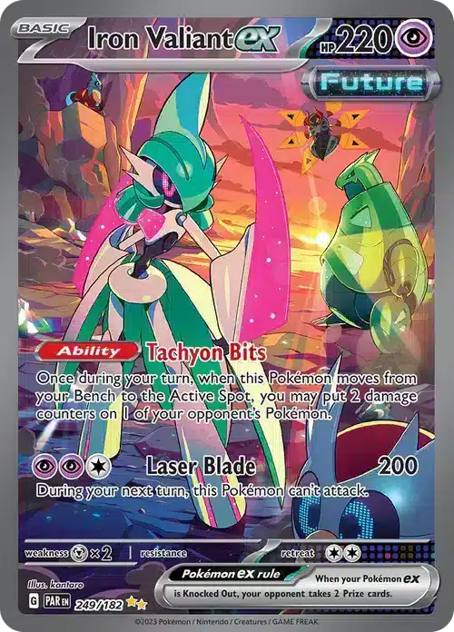 Paradox Rift - 249/182 - Iron Valiant ex