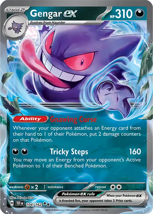 Temporal Forces - 104/162 - Gengar ex