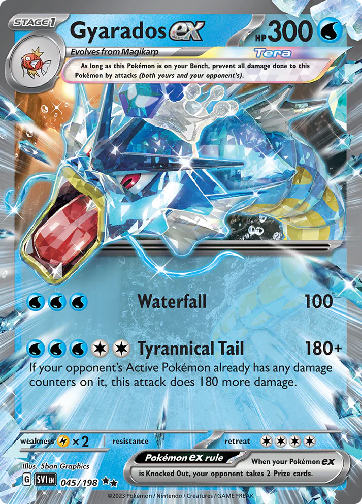 Scarlet & Violet - 045/198 - Gyarados ex