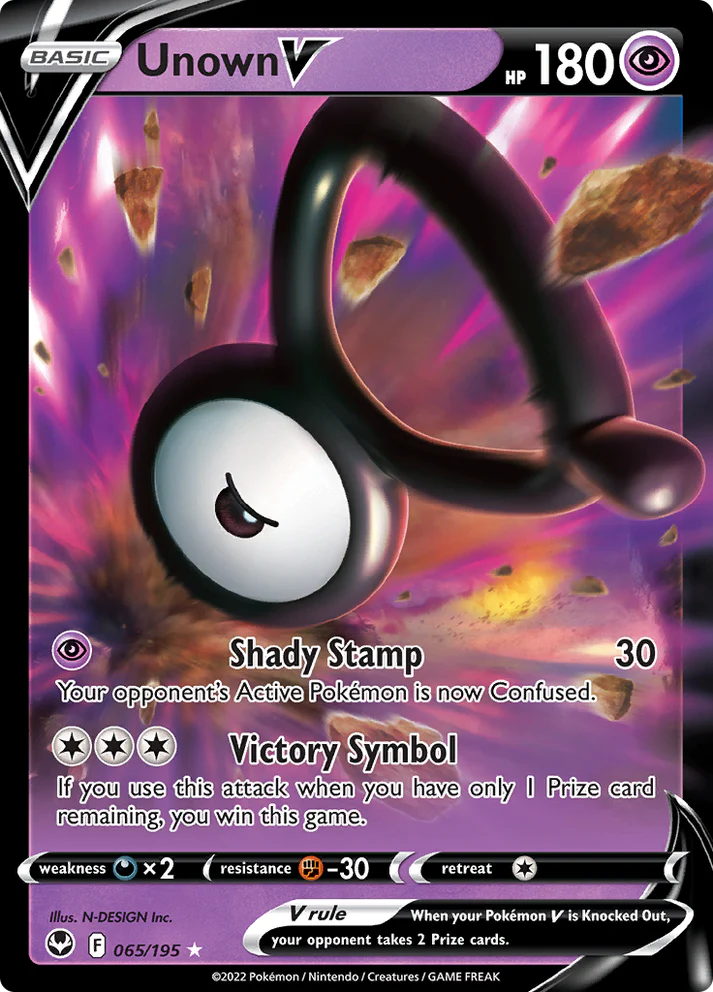 Silver Tempest - 065/195 - Unown V