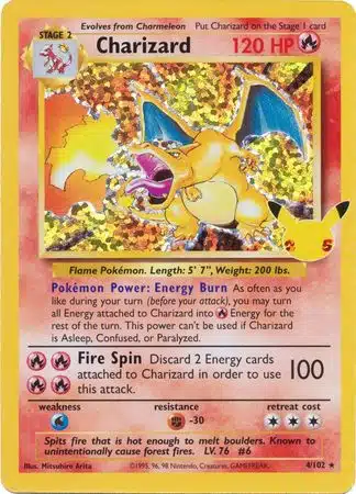 Celebrations Classic - 4/102 - Charizard - Holo Celebrations Classic - 4/102 - Charizard - Holo