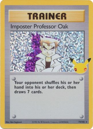 Celebrations Classic - 73/102 - Imposter Professor Oak