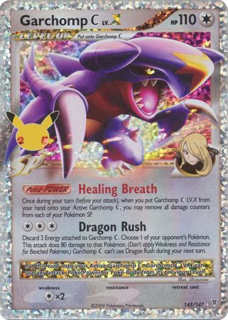 Celebrations Classic - 145/147 - Garchomp [C] Lv. X