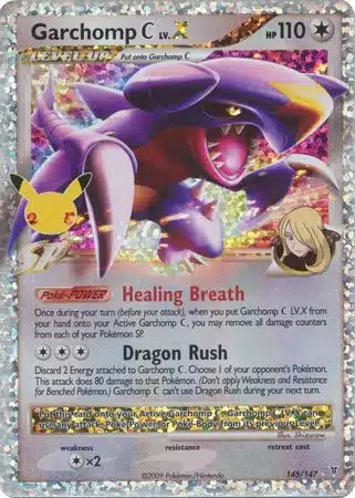 Celebrations Classic - 145/147 - Garchomp [C] Lv. X