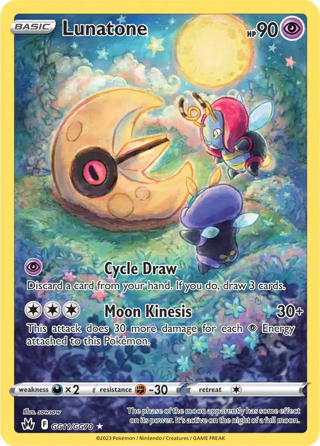 Crown Zenith - GG11/GG70 - Lunatone