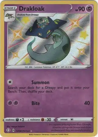 Shining Fates - SV061/SV122 - Drakloak Shining Fates - SV061/SV122 - Drakloak