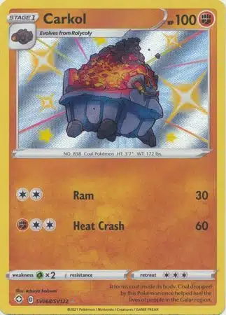 Shining Fates - SV068/SV122 - Carkol Shining Fates - SV068/SV122 - Carkol