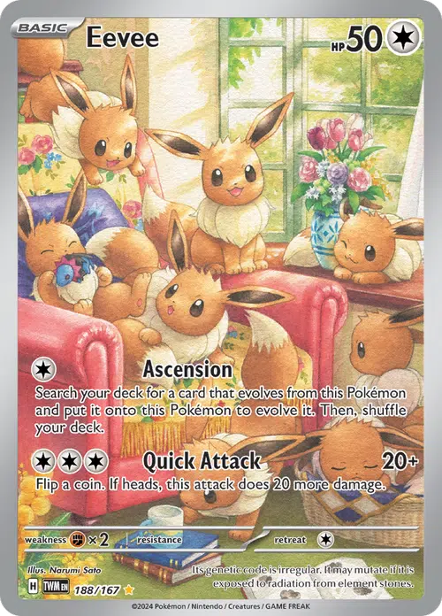 Twilight Masquerade - 188/167 - Eevee Twilight Masquerade - 188/167 - Eevee