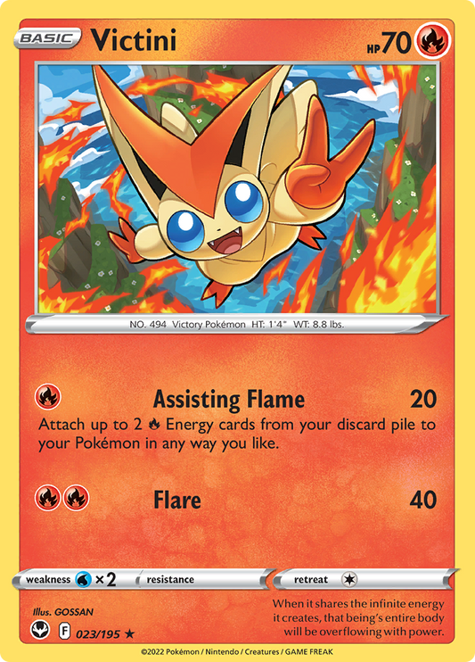 Silver Tempest - 023/195 - Victini