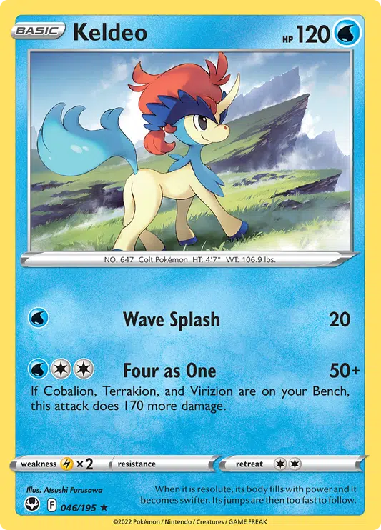 Silver Tempest - 046/195 - Keldeo