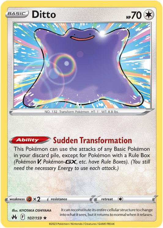 Crown Zenith - 107/159 - Ditto (Holo)