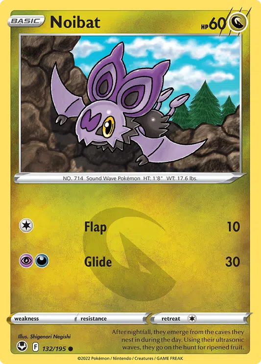 Silver Tempest - 132/195 - Noibat Silver Tempest - 132/195 - Noibat
