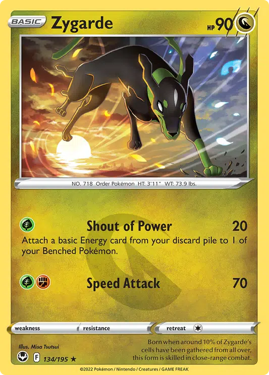Silver Tempest - 134/195 - Zygarde Silver Tempest - 134/195 - Zygarde