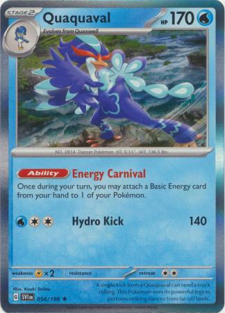 Scarlet & Violet - 054/198 - Quaquaval (Holo)