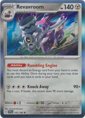 Scarlet & Violet - 142/198 - Revavroom (Holo)