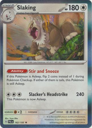 Paldea Evolved - 162/193 - Slaking (Holo)