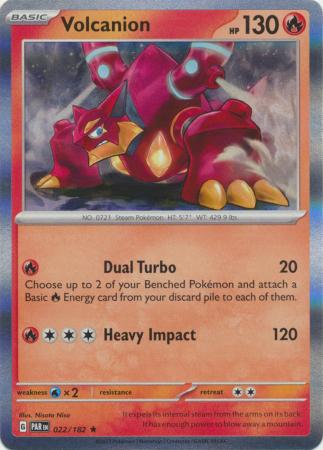 Paradox Rift - 022/182 - Volcanion (Holo)