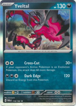 Paradox Rift - 118/182 - Yveltal (Holo)
