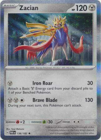 Paradox Rift - 136/182 - Zacian (Holo)