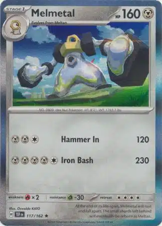 Temporal Forces - 117/162 - Melmetal (Holo) Temporal Forces - 117/162 - Melmetal (Holo)