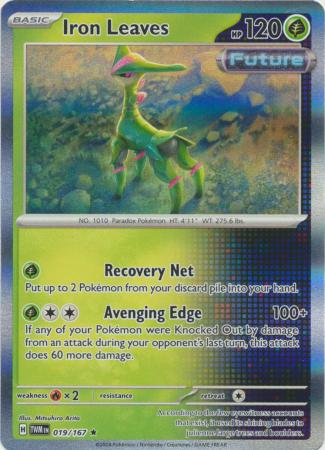 Twilight Masquerade - 019/167 - Iron Leaves (Holo)